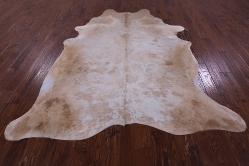 Beige Natural Cowhide Rug - XX-Large 8' 9