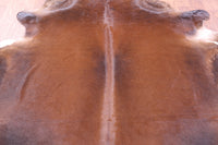 Thumbnail for Brown Natural Cowhide Rug - X-Large 7' 0