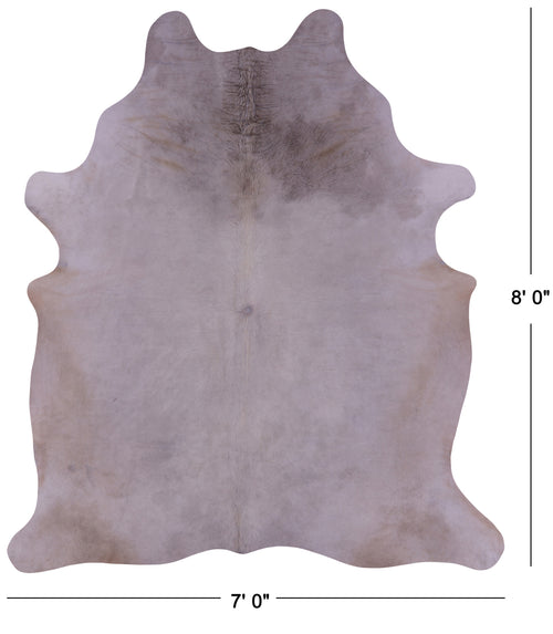 Beige Natural Cowhide Rug - XX-Large 8' 0
