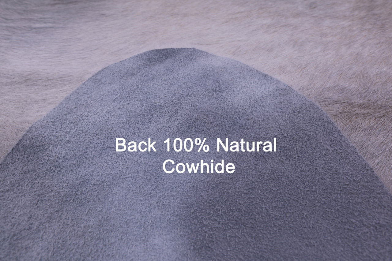 Beige Natural Cowhide Rug - XX-Large 8' 3"H x 7' 3"W