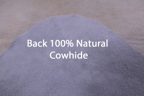 Beige Natural Cowhide Rug - XX-Large 8' 3