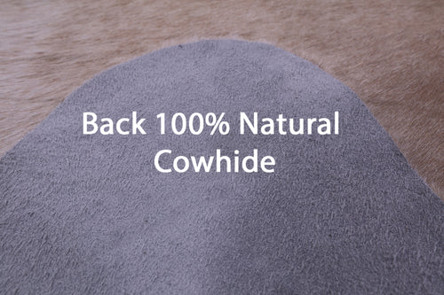 Beige Natural Cowhide Rug - XX-Large 8' 4