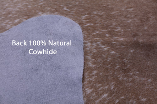 Beige Natural Cowhide Rug - XX-Large 8' 1
