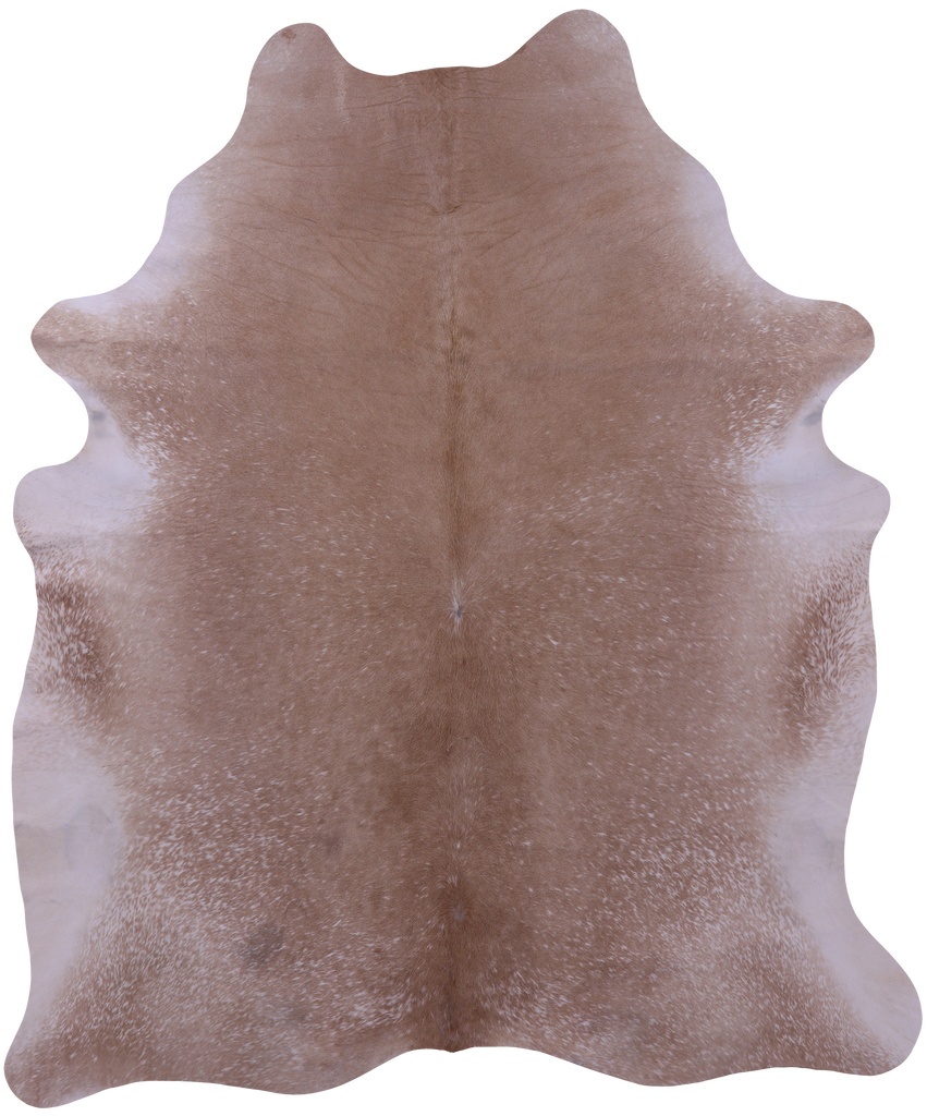 Beige Natural Cowhide Rug - XX-Large 8' 1"H x 6' 9"W