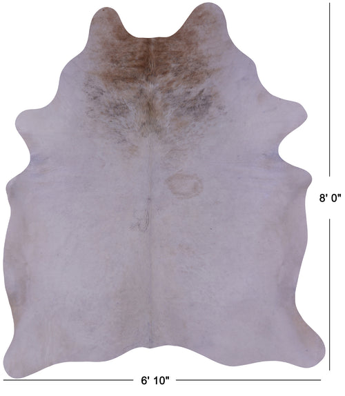 Beige Natural Cowhide Rug - XX-Large 8' 0