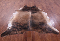 Thumbnail for Light Brindle Natural Cowhide Rug - XX-Large 7' 6