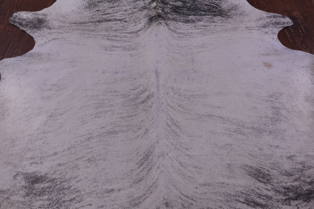 Grey Brindle Natural Cowhide Rug - XX-Large 8' 6"H x 6' 9"W