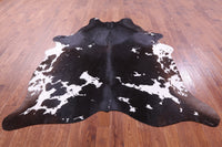 Thumbnail for Brown & White Natural Cowhide Rug - XX-Large 7' 9