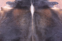 Thumbnail for Dark Brown Natural Cowhide Rug - XX-Large 8' 6