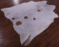 Thumbnail for Brown Salt & Pepper Natural Cowhide Rug - X-Large 7' 0
