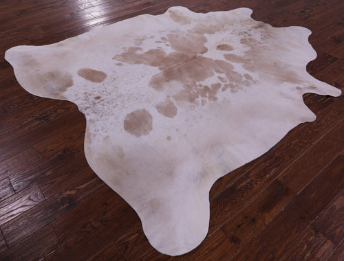 Brown & White Natural Cowhide Rug - XX-Large 8' 0