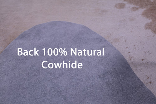 Brown & White Natural Cowhide Rug - XX-Large 8' 0