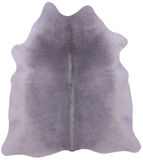 Grey Natural Cowhide Rug - X-Large 7' 3