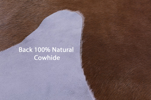 Light Brown Natural Cowhide Rug - X-Large 7' 3