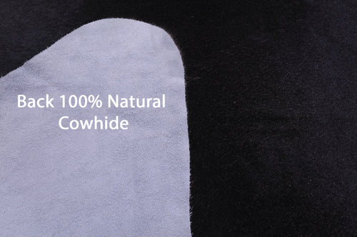 Dark Brown Natural Cowhide Rug - XX-Large 8' 0