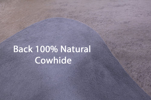 Grey Brindle Natural Cowhide Rug - XX-Large 8' 2