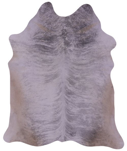 Grey Brindle Natural Cowhide Rug - XX-Large 8' 2