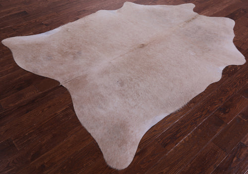 Beige Natural Cowhide Rug - XX-Large 7' 6