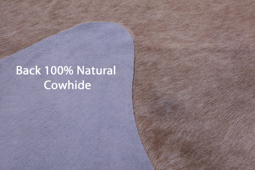 Beige Natural Cowhide Rug - XX-Large 7' 6