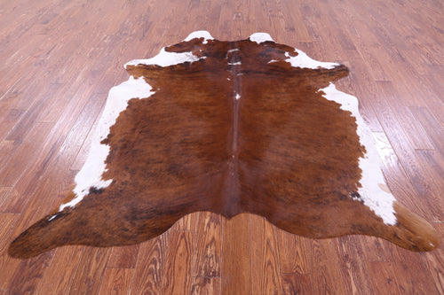 Brindle Natural Cowhide Rug - XX-Large 7' 7