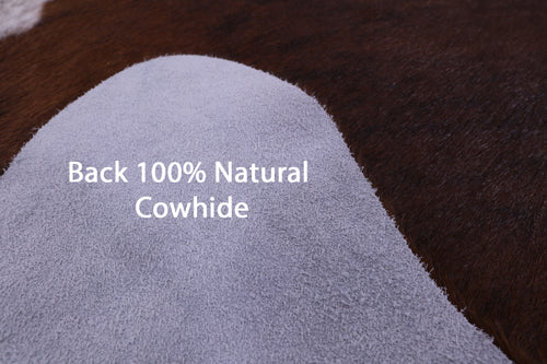 Brindle Natural Cowhide Rug - XX-Large 7' 7