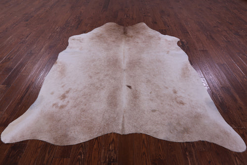 Beige Natural Cowhide Rug - XX-Large 7' 8