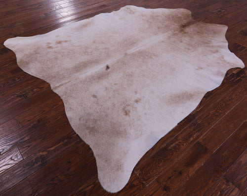 Beige Natural Cowhide Rug - XX-Large 7' 8