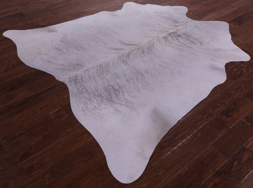 Grey Brindle Natural Cowhide Rug - X-Large 7' 0