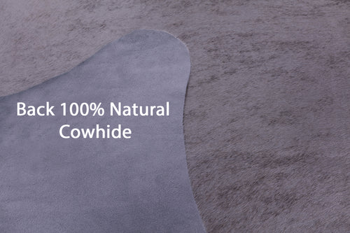 Grey Brindle Natural Cowhide Rug - X-Large 7' 0
