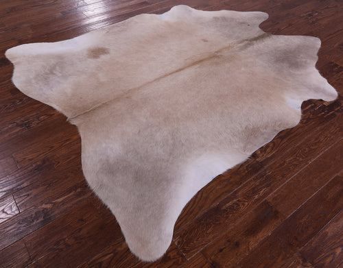 Beige Natural Cowhide Rug - XX-Large 7' 10