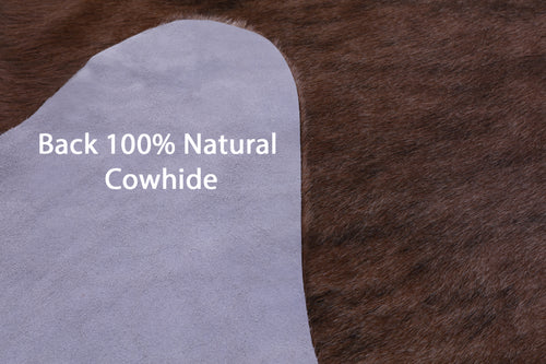 Light Brindle Natural Cowhide Rug - XX-Large 8' 2