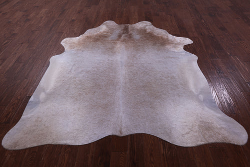 Light Brown Natural Cowhide Rug - XX-Large 7' 5