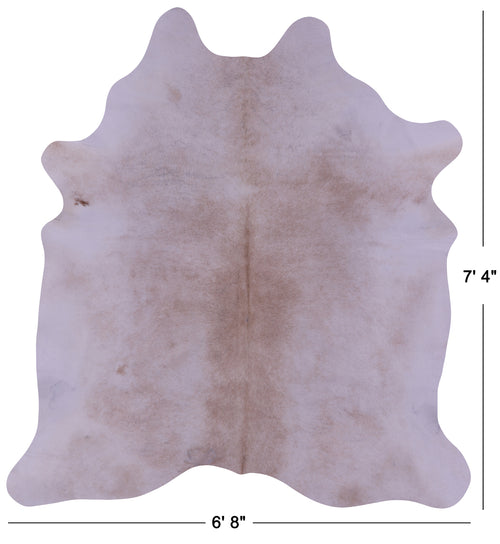 Beige Natural Cowhide Rug - XX-Large 7' 4