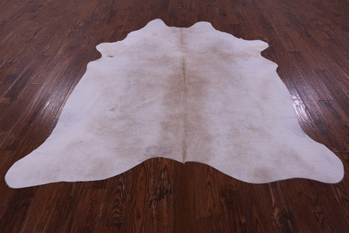 Beige Natural Cowhide Rug - XX-Large 7' 4