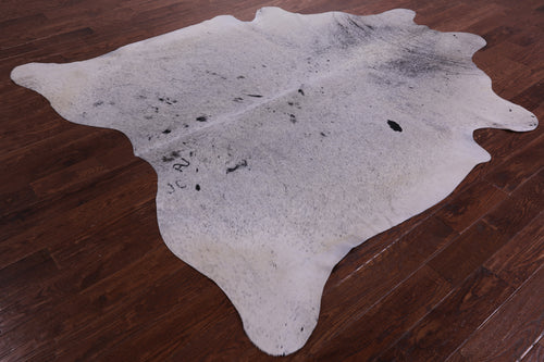 Black Salt & Pepper Natural Cowhide Rug - XX-Large 8' 2