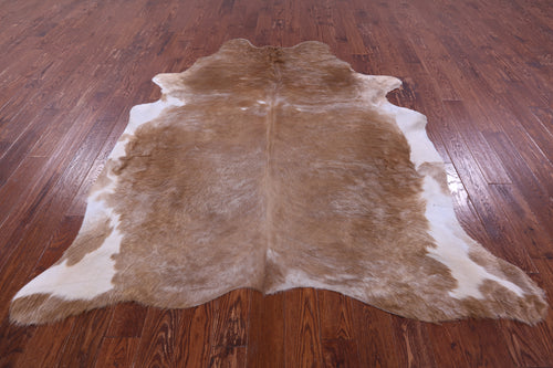 Champagne Natural Cowhide Rug - XX-Large 7' 10