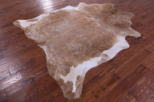 Champagne Natural Cowhide Rug - XX-Large 7' 10