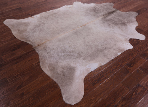 Beige Natural Cowhide Rug - XX-Large 7' 7