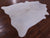White Natural Cowhide Rug - XX-Large 7' 8"H x 6' 6"W