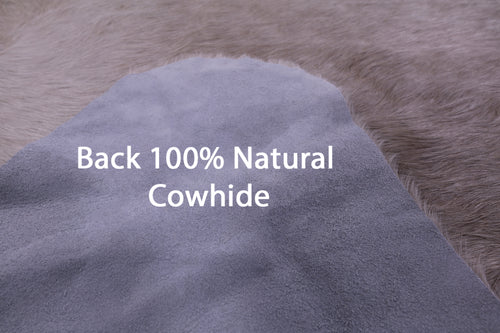 Beige Natural Cowhide Rug - XX-Large 7' 8