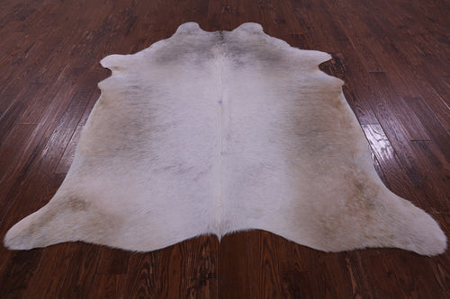 Beige Natural Cowhide Rug - XX-Large 7' 7