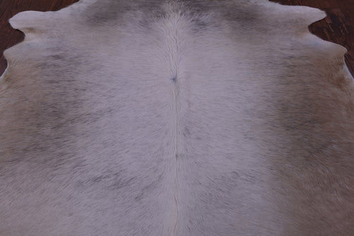 Beige Natural Cowhide Rug - XX-Large 7' 7