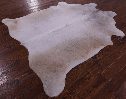 Beige Natural Cowhide Rug - XX-Large 7' 7