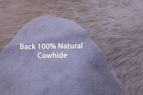 Beige Natural Cowhide Rug - XX-Large 7' 7