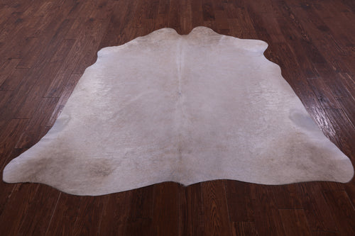 Beige Natural Cowhide Rug - Large 6' 2