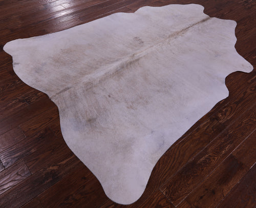 Beige Natural Cowhide Rug - X-Large 7' 1