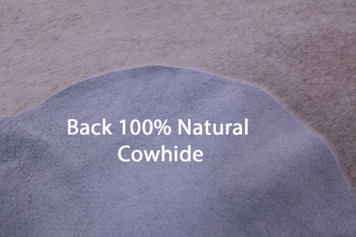 Beige Natural Cowhide Rug - X-Large 7' 1