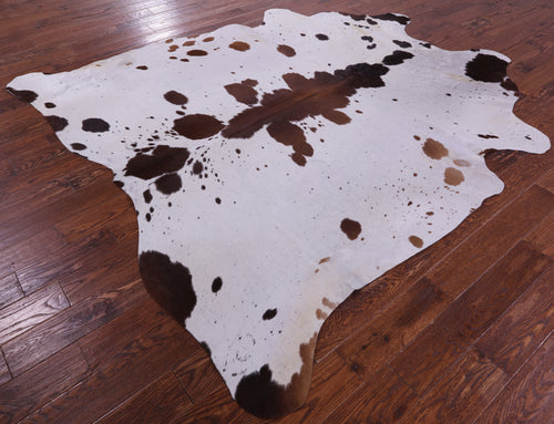 Brown Salt & Pepper Natural Cowhide Rug - XX-Large 8' 0