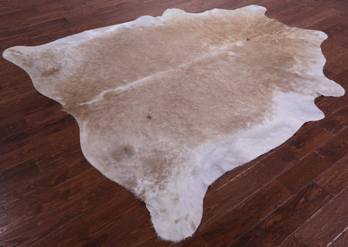 Champagne Natural Cowhide Rug - XX-Large 8' 3