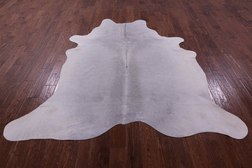 Grey Natural Cowhide Rug - XX-Large 7' 6